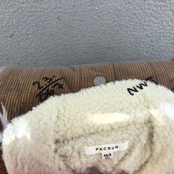 New PacSun Womens Corduroy Sherpa-Lined Jacket XS/S - Picture 14 of 14